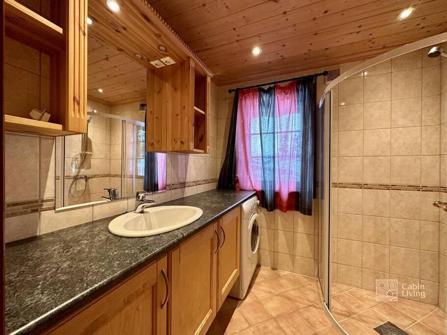 Large Cabin Sjusjoen Best View, Sauna, Ski Inout Zewnętrze zdjęcie